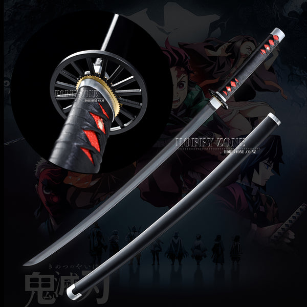 Hand Forged Demon Slayer Kimetsu no Yaiba Tanjiro Kamado Nichirin Sword