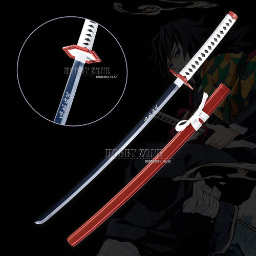 Demon Slayer Giyuu Tomioka Nichirin Sword Premium V2-Blue Blade