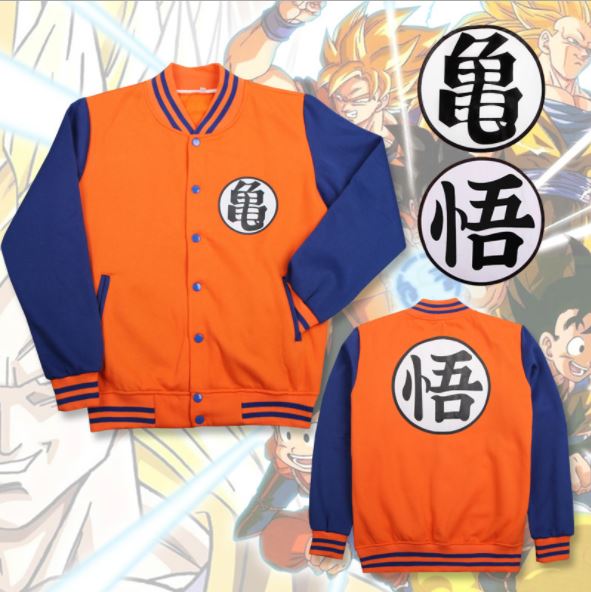 Dragon Ball Warrior Costume Cosplay Jacket