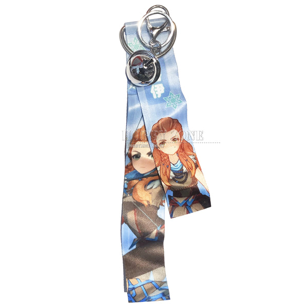 Genshin Impact Aloy Ribbon Keyring