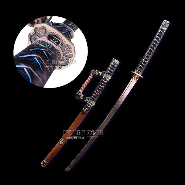 Hand-Forged Full Tang Tempered Steel Japanese Tachi Sword XV