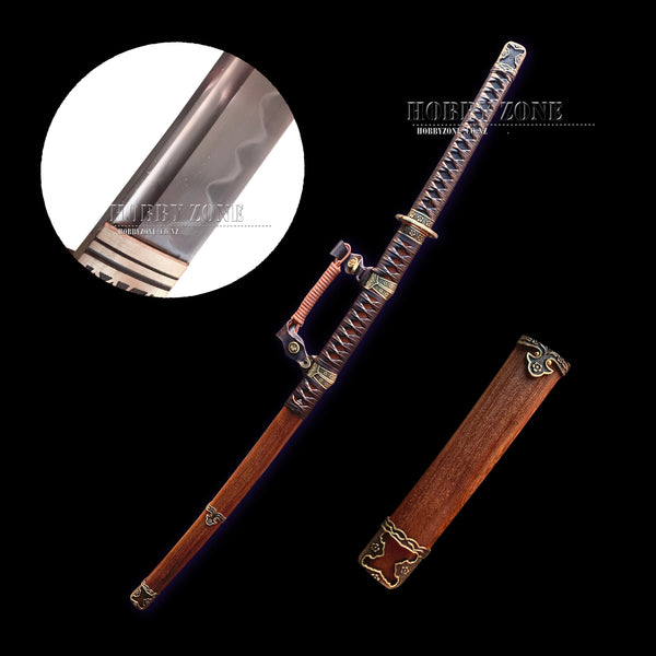 Hand-Forged Full Tang Tempered Steel Japanese Tachi Sword XV