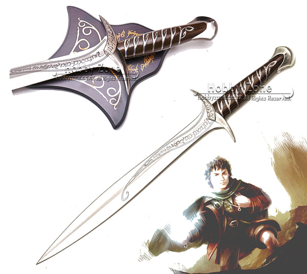 LOR Sting Sword of Frodo with Plaque