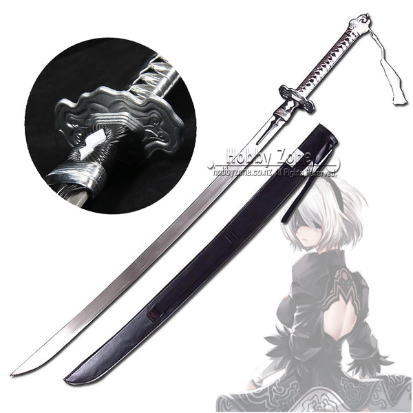 Nier: Automata Cosplay 2B Platinum Silver Sword