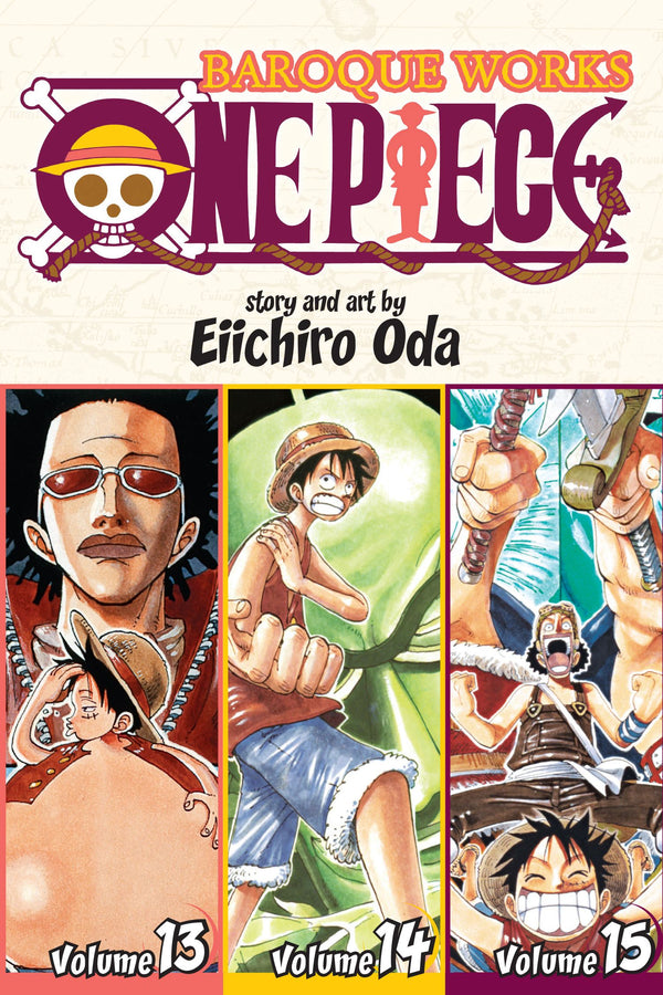 One Piece Three Volumes In One Manga - Volume 13-14-15
