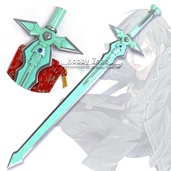 Sword Art Online Kirito's Dark Repulser Aquamarine Sword