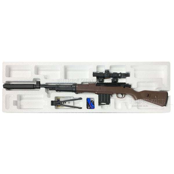 SY Barbecue KAR 98k Gel Ball Blaster [ID Check R18 + Requires Any One Membership: Airsoft, Paintball, or NZDA]