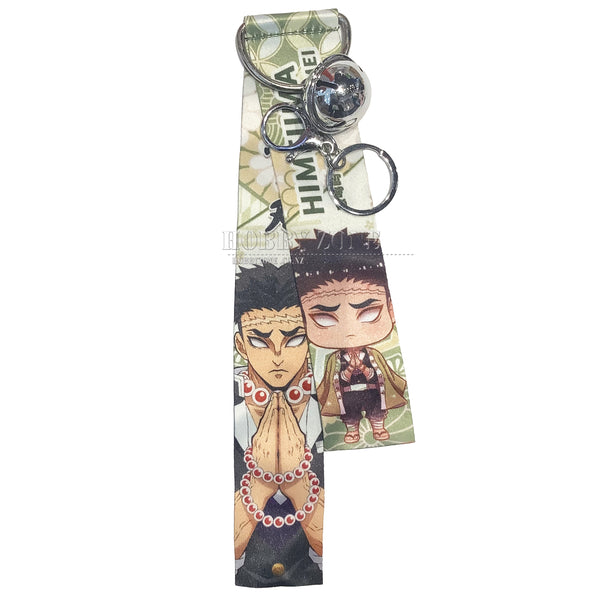 Demon Slayer Gyomei Ribbon Keyring