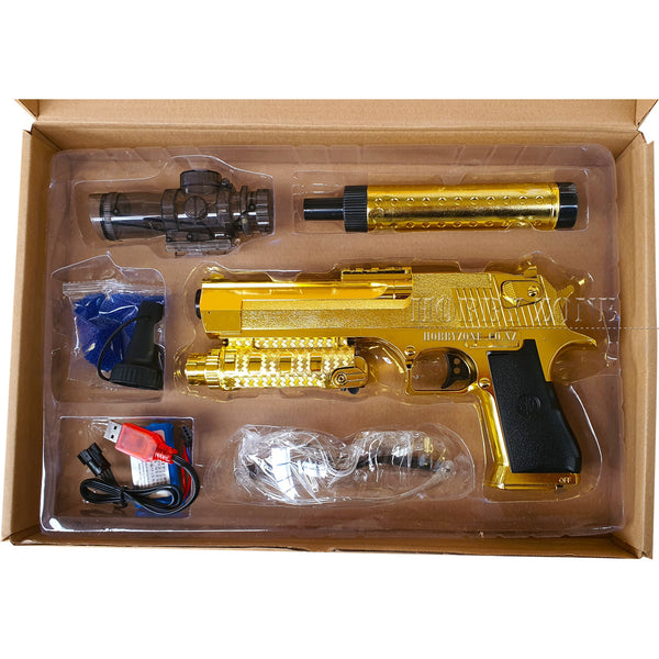 [R18+] XYL Golden Hour Desert Eagle Gel Ball Blaster Pistol [ID Check Required]