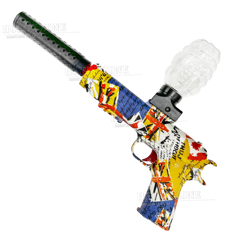 "Typewriter" M1911 Pistol Gel Ball Blaster Hobby Zone