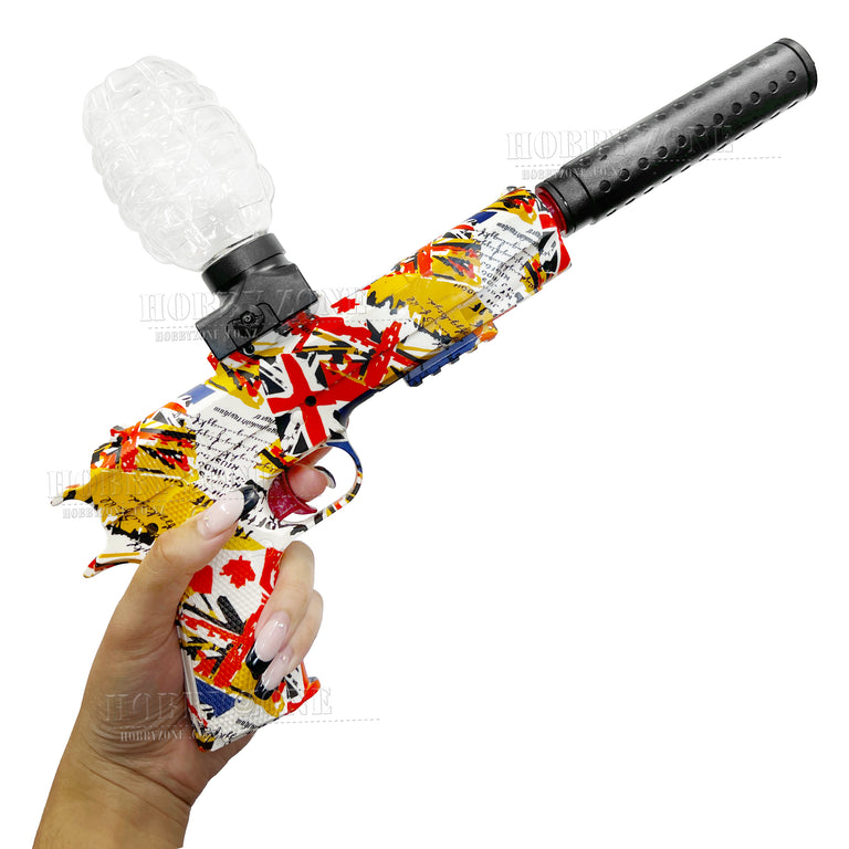 "Typewriter" M1911 Pistol Gel Ball Blaster Hobby Zone