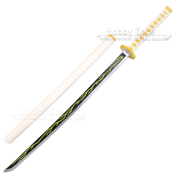 Demon Slayer Zenitsu Agatsuma PU Foam Cosplay Sword - with sheath