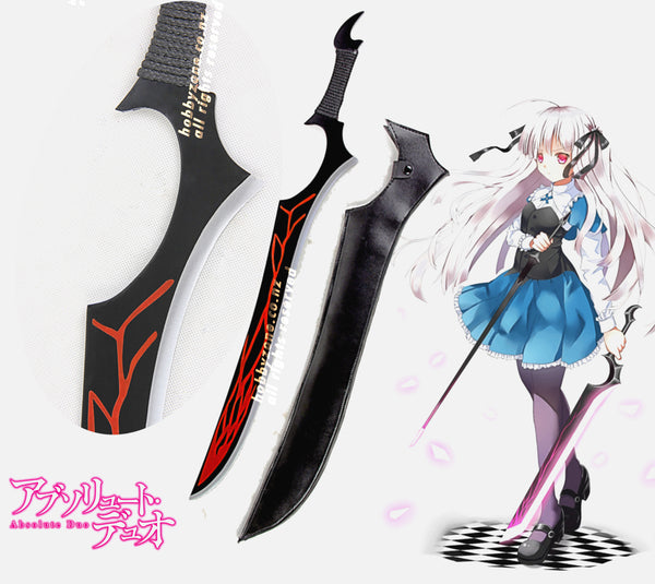 Japanese Anime Absolute Duo Julie Sigtuna Sword Knives