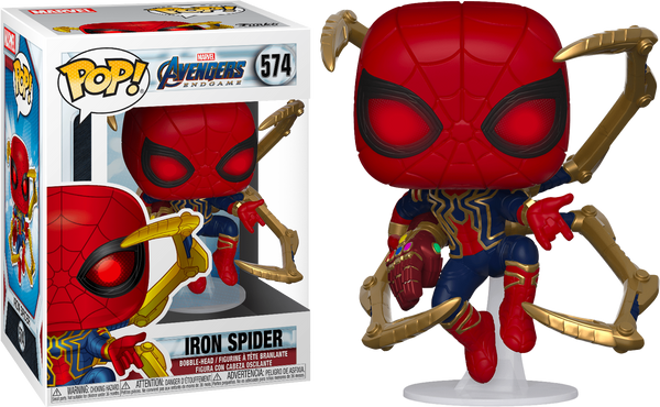 Avengers 4: Endgame - Iron Spider with Nano Gauntlet Pop! Vinyl Figure | Hobby Zone
