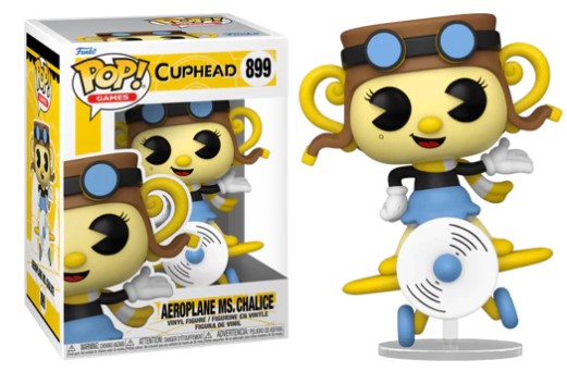 Cuphead - Aeroplane Ms. Chalice Pop! Vinyl Figure