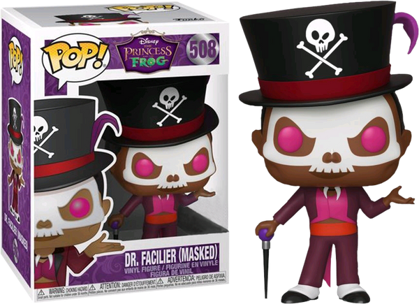The Princess and the Frog - Dr. Facilier with Mask Pop! Vinyl Figure | Hobby Zone
