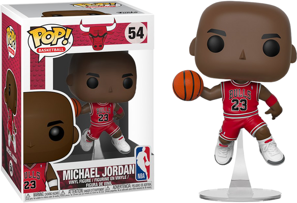 NBA Basketball - Michael Jordan Chicago Bulls Pop! Vinyl Figure | Hobby Zone