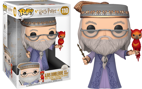Harry Potter - Albus Dumbledore with Fawkes 10" POP! Vinyl Figure