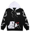 Danganronpa Monokuma Pixel Hoodie Cosplay Costume