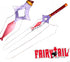 FairyTail Erza Scarlet Black Wing Armor Requip Sword