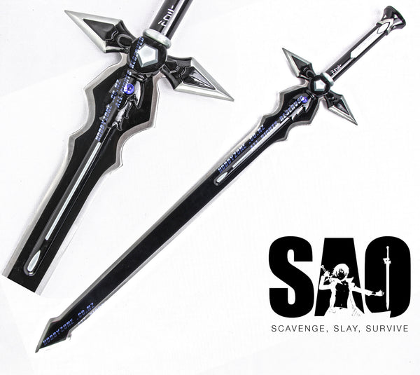 Sword Art Online Kirito's Dark Repulser Sword