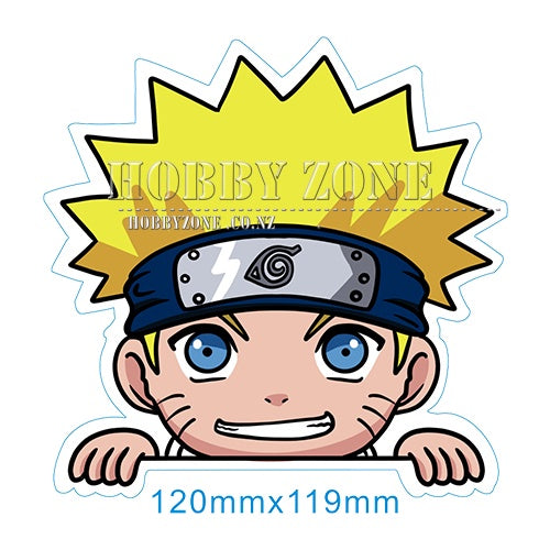 Naruto Shippuden: Naruto Cheesin Vinyl Decal Sticker