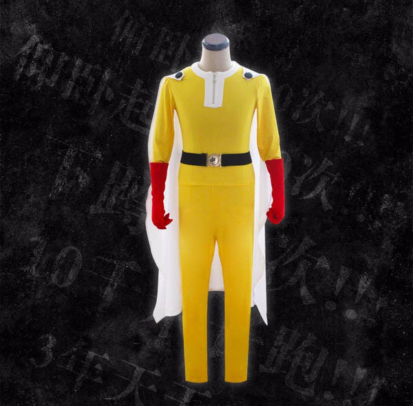 One Punch Man Saitama Full Cosplay Costume