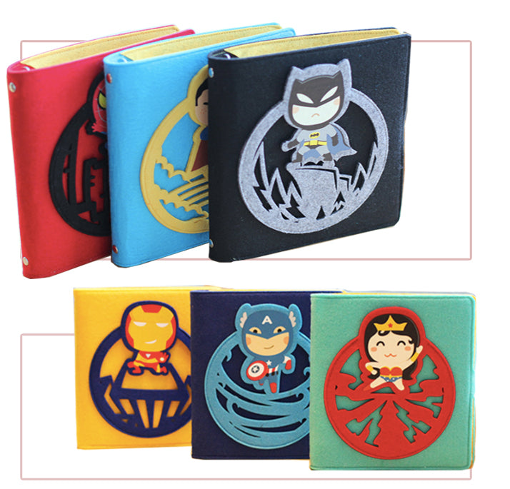 Superhero Math Notebook Cover Hand Crafted Superhero Soft Cover Notebook Collection | Hobby Zone